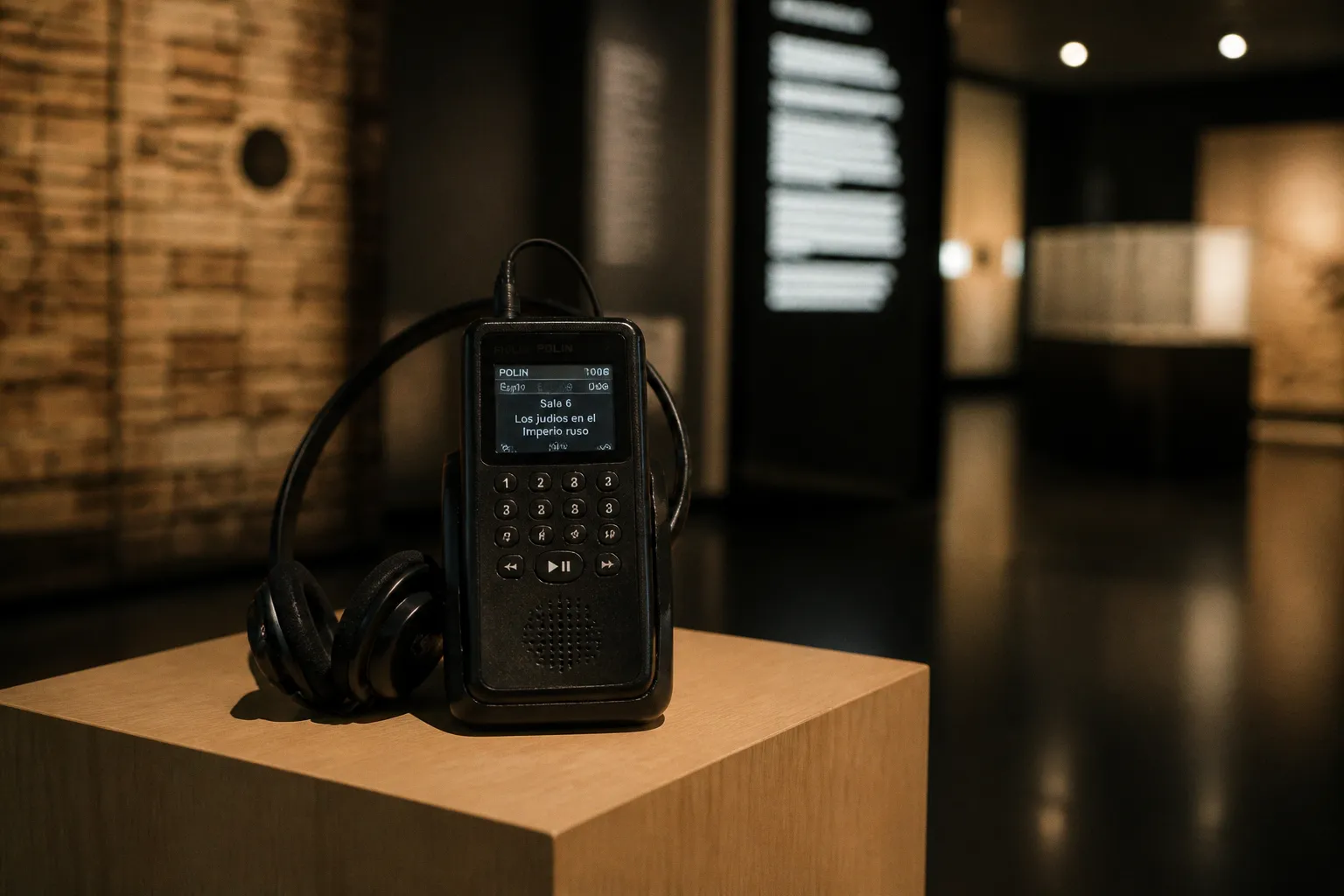Museo POLIN: ¿audioguía en el móvil o dispositivo físico?
