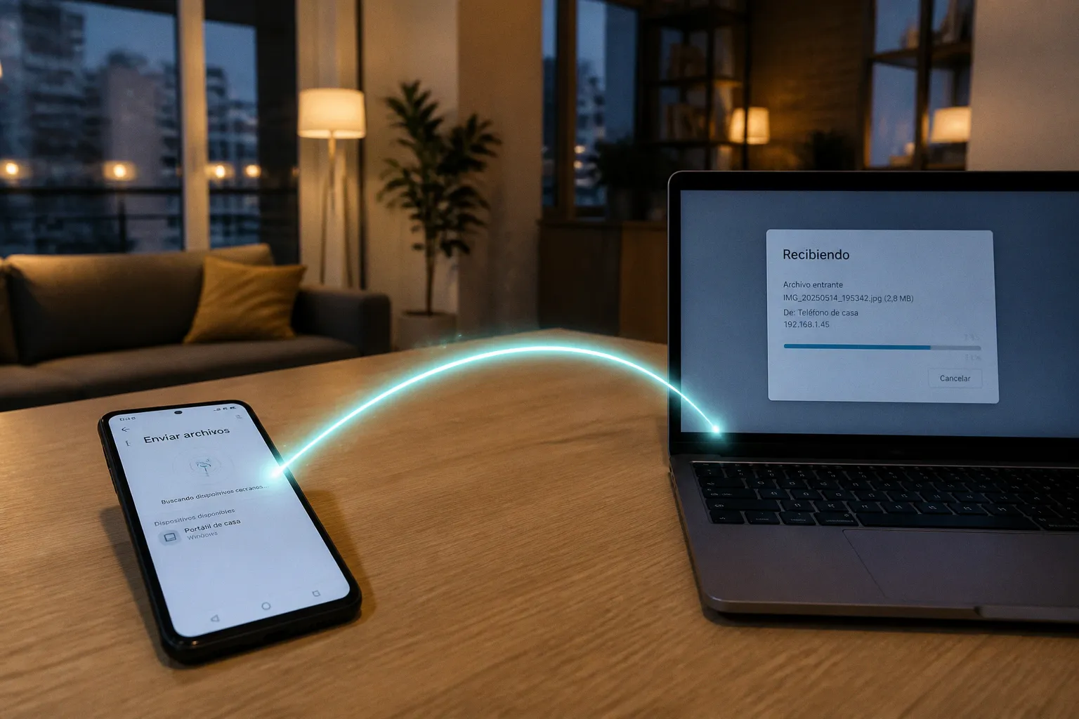 Quick Share o LocalSend: envío de archivos de Android a PC