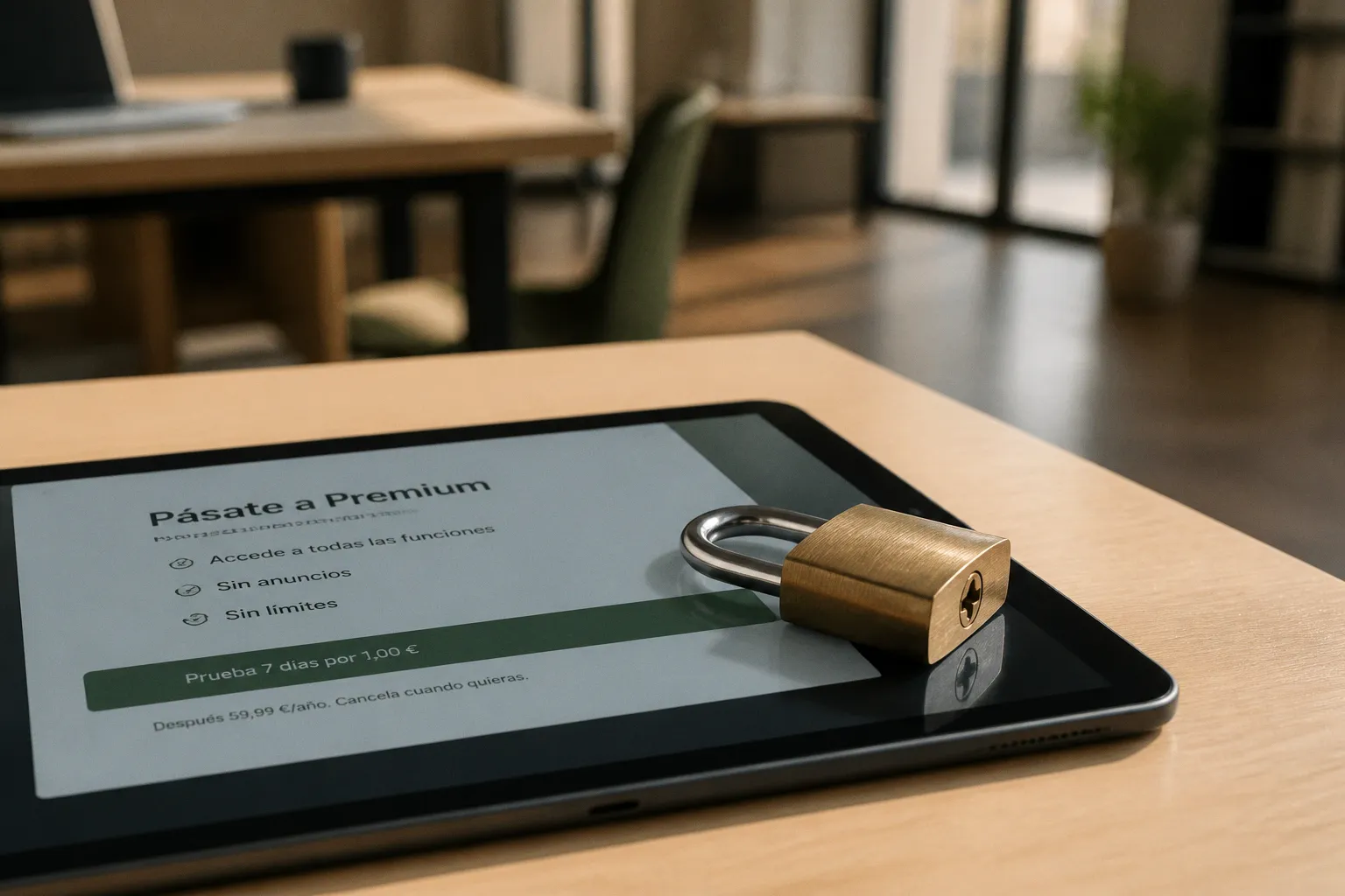 Suscripciones trampa en apps de productividad: cómo evitarlas